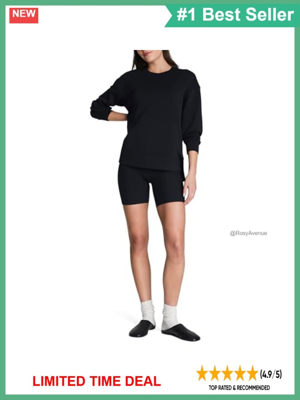 SPANX AirEssentials Crewneck Tunic Long Sleeve Below Hip